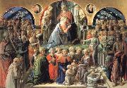 Fra Filippo Lippi The Coronation of the Virgin oil painting artist